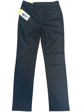 NWT Black Slim-Leg Pull-On Up! Pants Size 6
